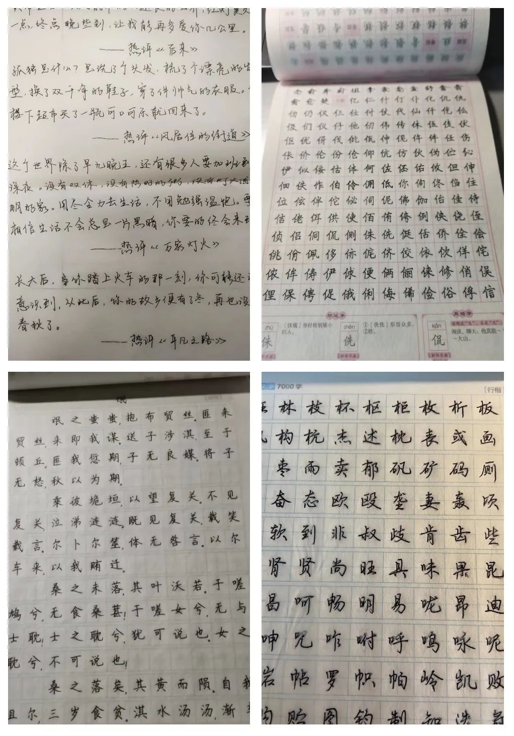 社会福祉学院觅渡学习小组开展“‘疫’起自律，奋斗青春”线上打卡活动（练字篇）